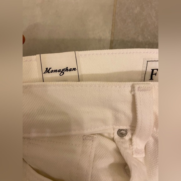 Frank & Eileen Monaghan Mom Jeans White Size 24 - Picture 6 of 9